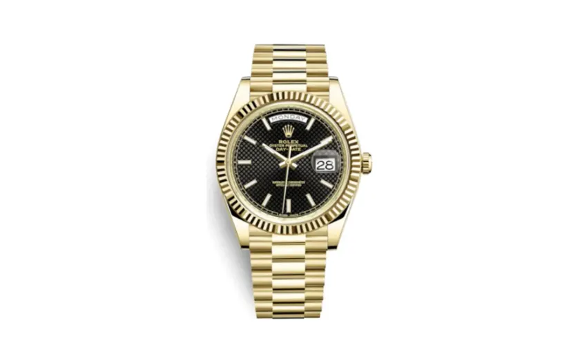 Rolex Day-Date 40 Yellow Gold / Black