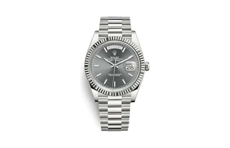 Rolex Day-Date 40 White Gold / Grey