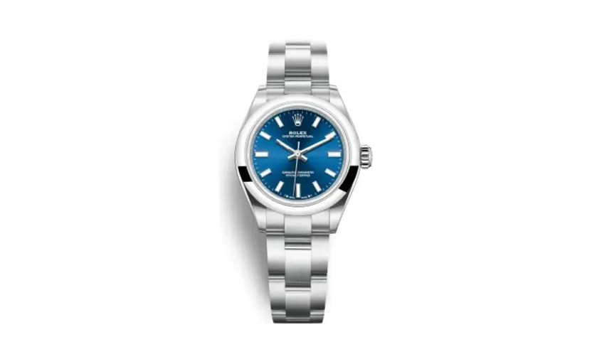 Rolex Oyster Perpetual 28 Stainless Steel / Blue