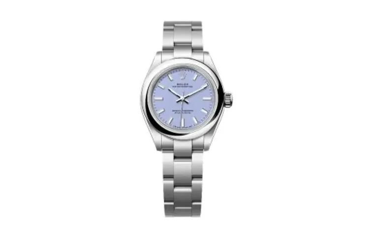 Rolex Oyster Perpetual 28 Stainless Steel / Lavender