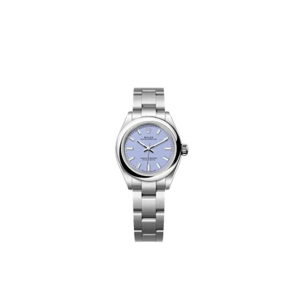 Rolex Oyster Perpetual 28 Stainless Steel / Lavender