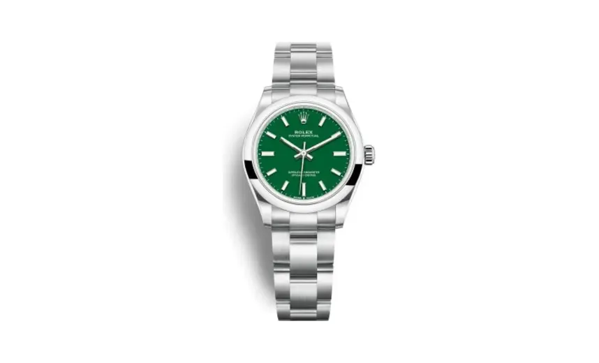Rolex Oyster Perpetual 31 Stainless Steel / Green