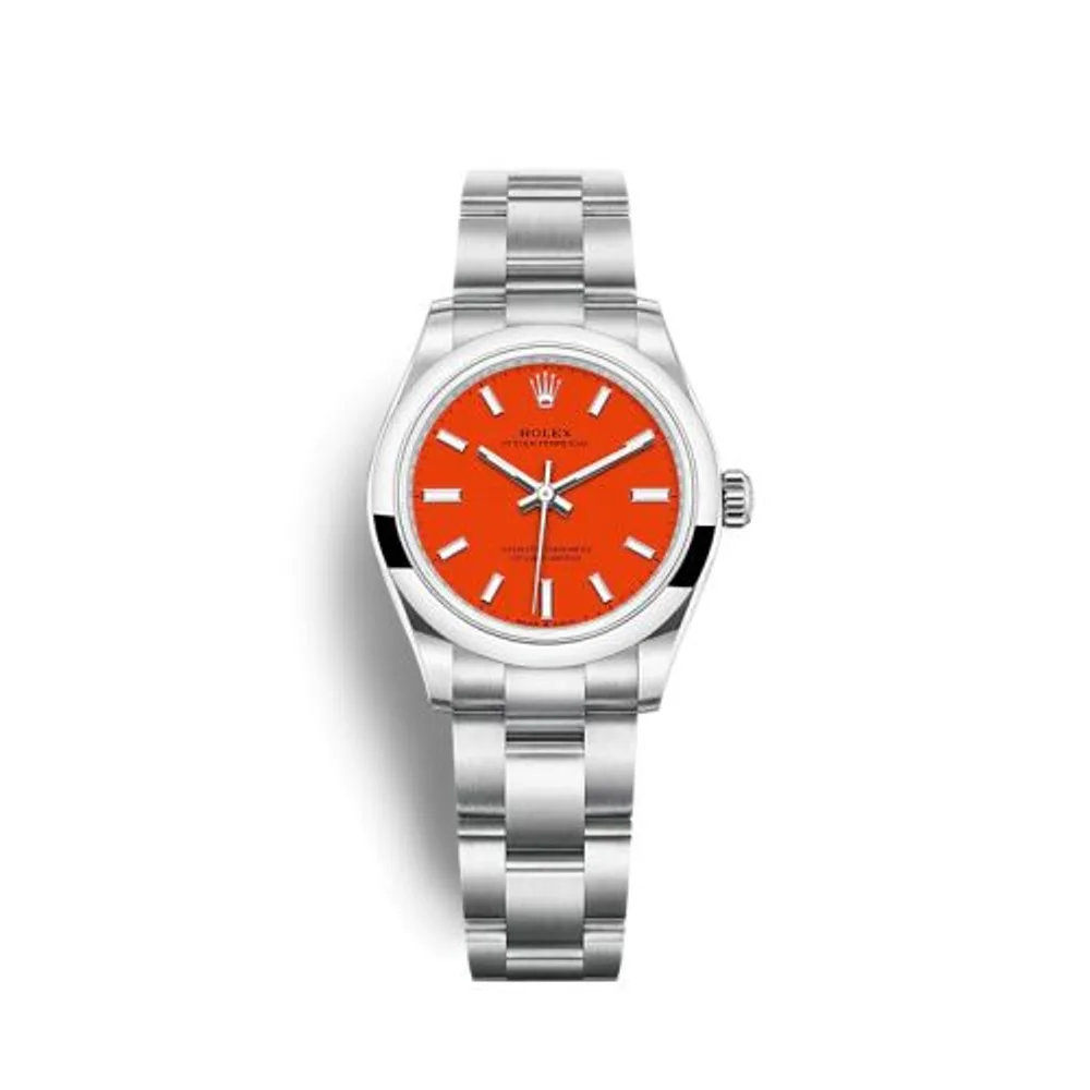 Rolex Oyster Perpetual 31 Stainless Steel / Red