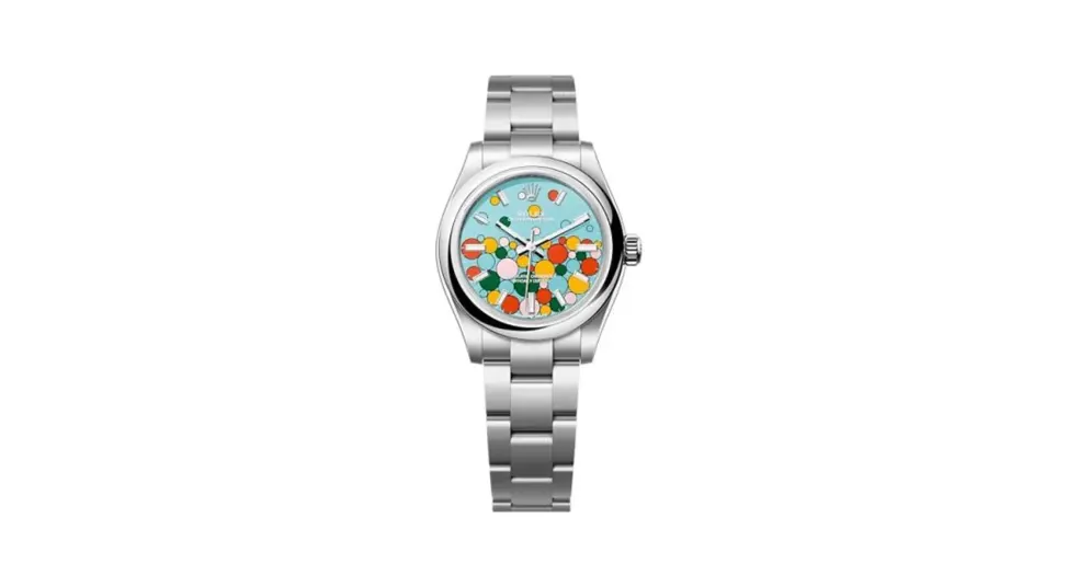 Rolex Oyster Perpetual 31 Stainless Steel / Turquoise Celebration