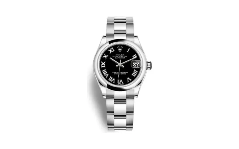 Rolex Datejust 31 Stainless Steel / Oyster / Black - Roman