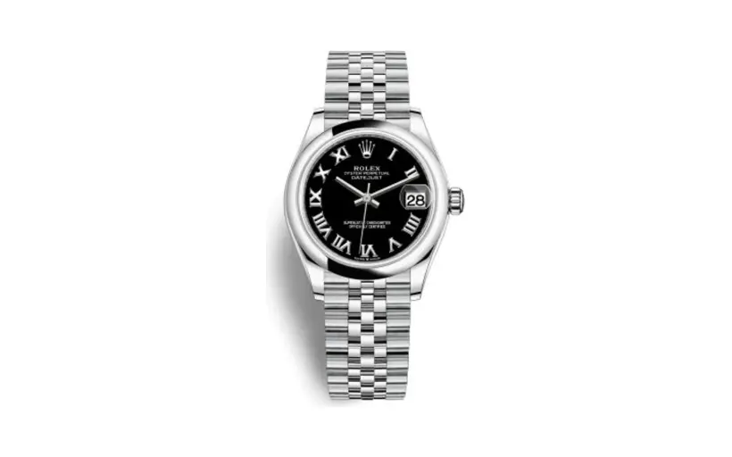 Rolex Datejust 31 Stainless Steel / Jubilee / Black - Roman