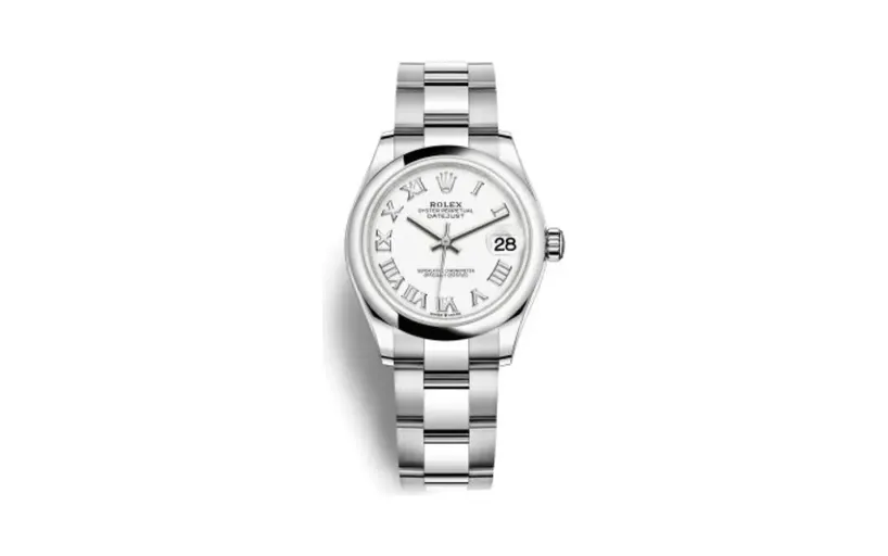 Rolex Datejust 31 Stainless Steel / Oyster / White - Roman