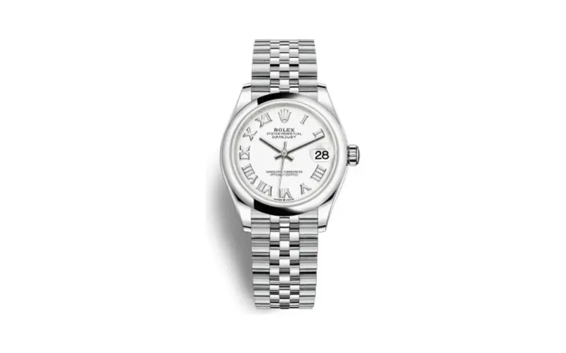 Rolex Datejust 31 Stainless Steel / Jubilee / White - Roman