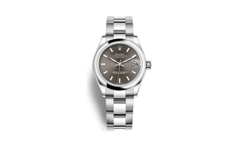 Rolex Datejust 31 Stainless Steel / Oyster / Grey
