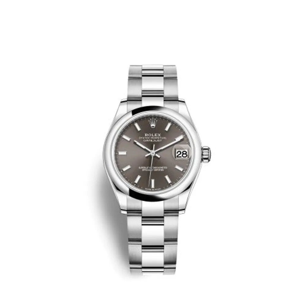 Rolex Datejust 31 Stainless Steel / Oyster / Grey