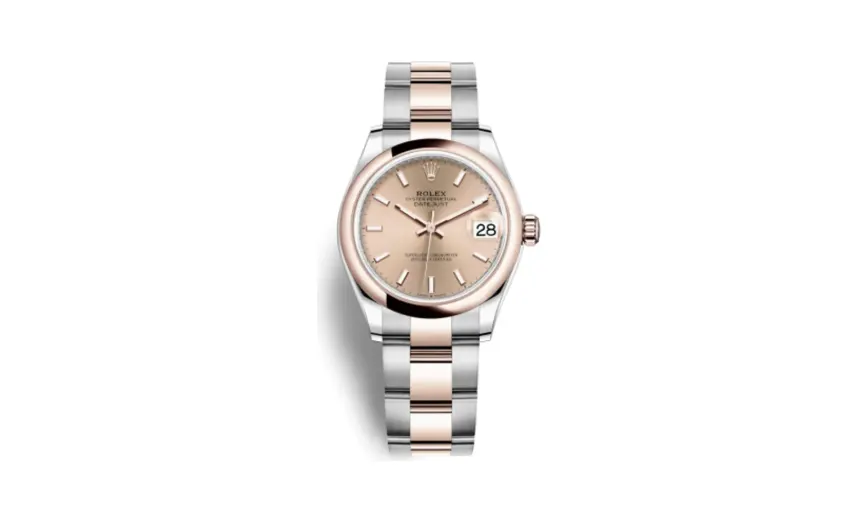 Rolex Datejust 31 Stainless Steel/ Rose Gold / Domed / Rose / Oyster
