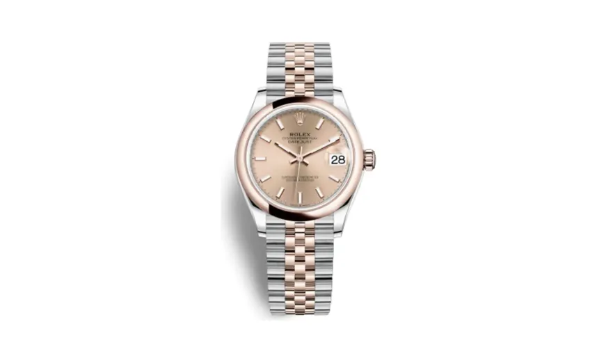 Rolex Datejust 31 Stainless Steel/ Rose Gold / Domed / Rose / Jubilee