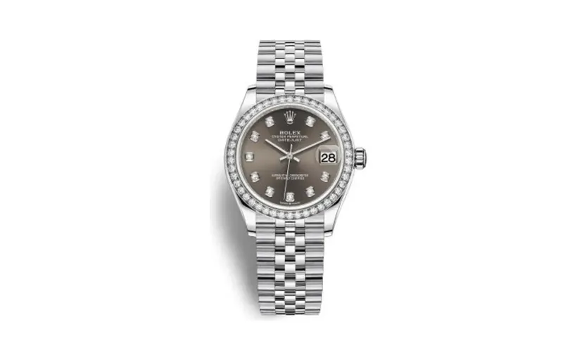 Rolex Datejust 31 Stainless Steel Diamond / Jubilee / Grey - Diamond