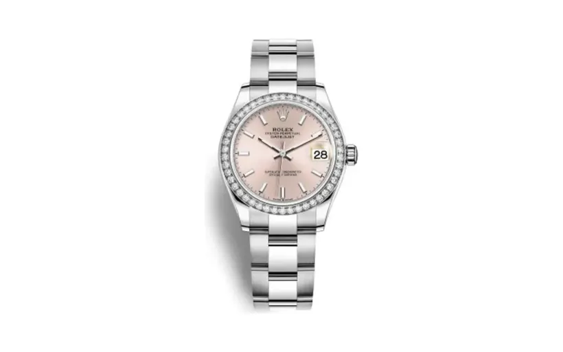 Rolex Datejust 31 Stainless Steel Diamond / Oyster / Pink