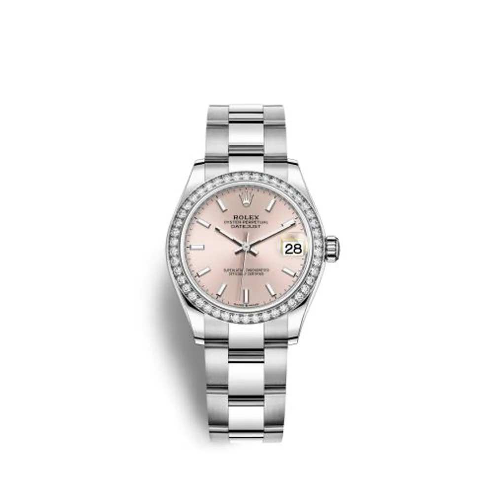 Rolex Datejust 31 Stainless Steel Diamond / Oyster / Pink