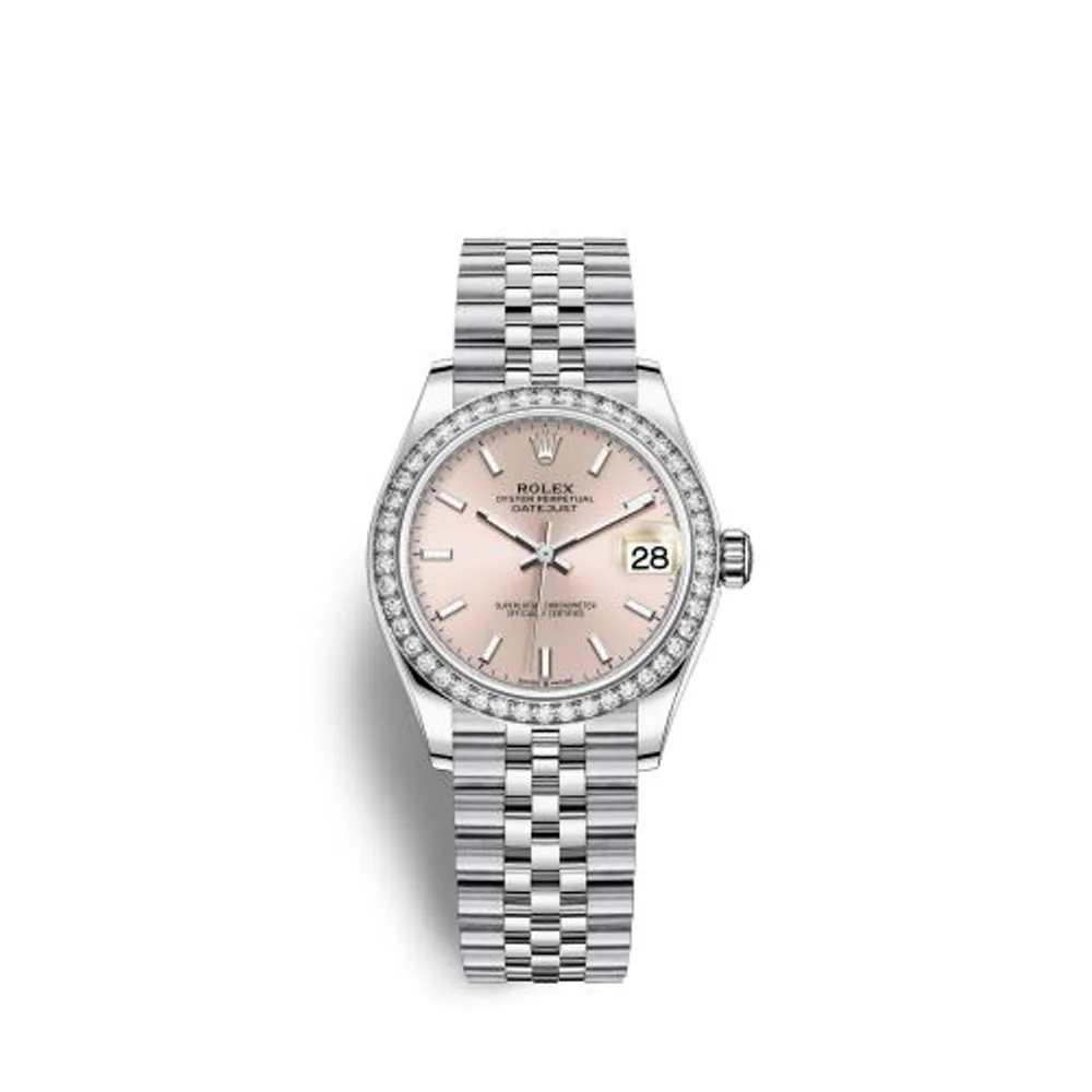 Rolex Datejust 31 Stainless Steel Diamond / Jubilee / Pink