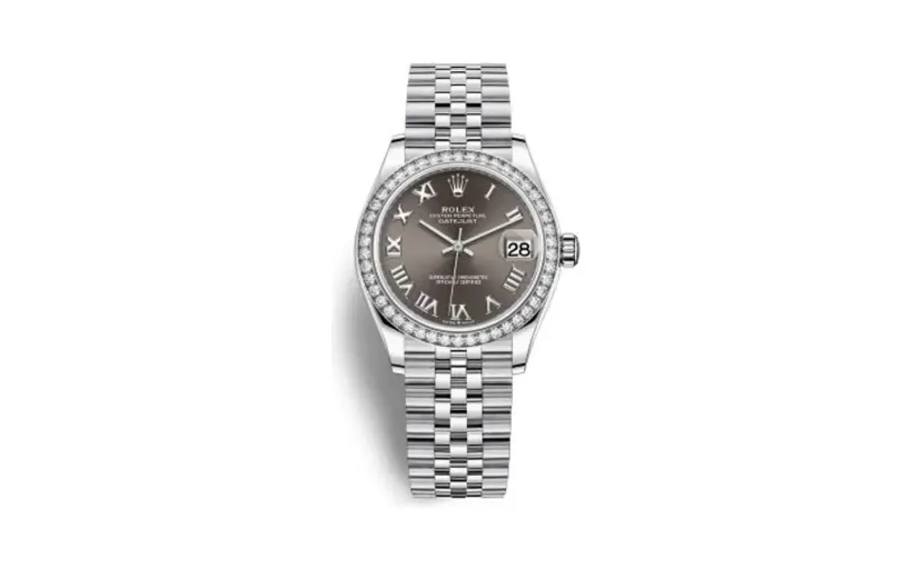 Rolex Datejust 31 Stainless Steel Diamond / Jubilee / Grey - Roman