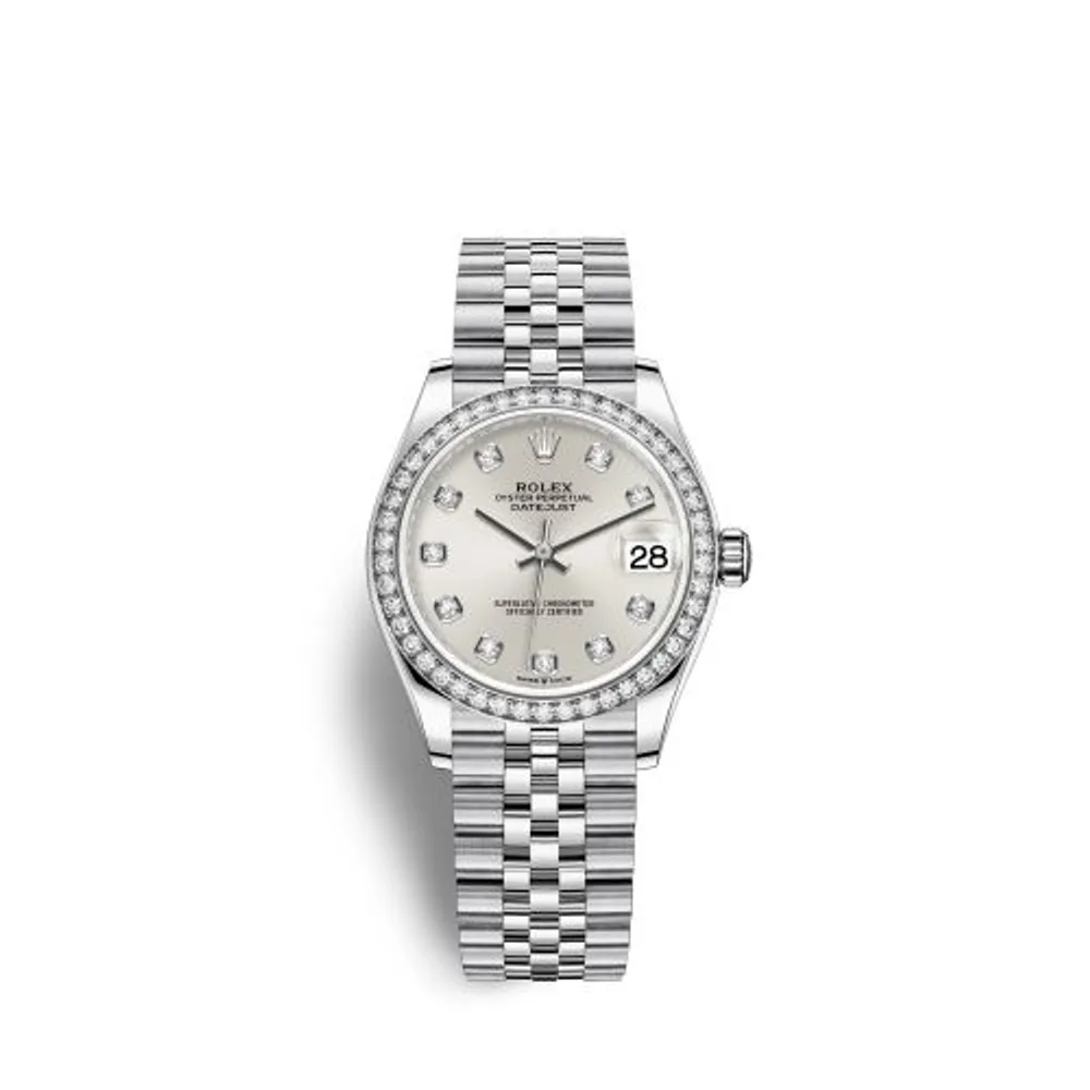 Rolex Datejust 31 Stainless Steel Diamond / Jubilee / Silver - Diamond