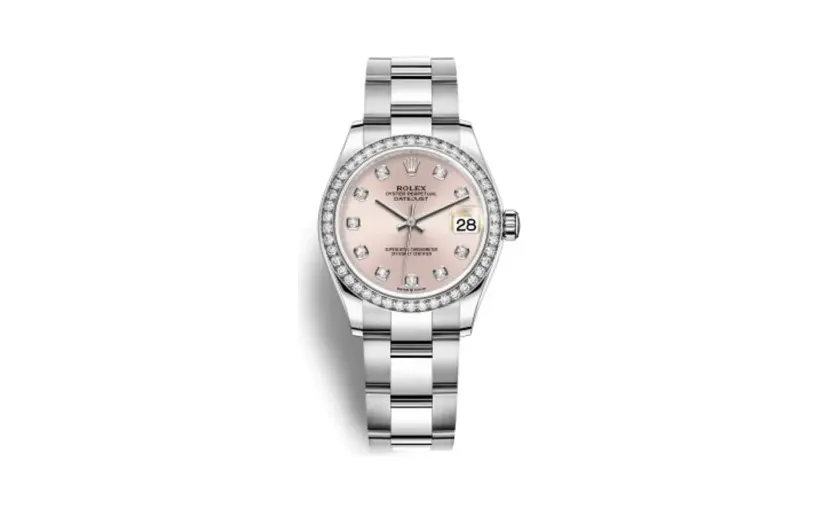 Rolex Datejust 31 Stainless Steel Diamond / Oyster / Pink - Diamond
