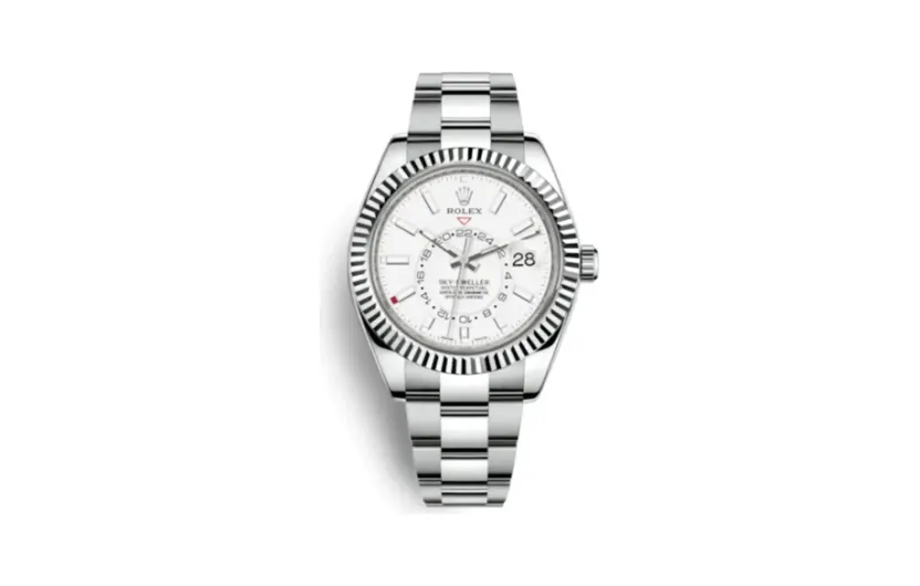 Rolex Sky-Dweller Stainless Steel / White Gold / White