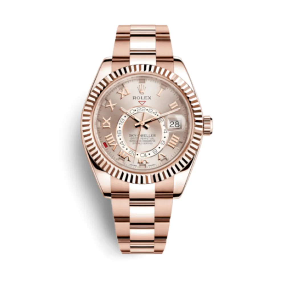 Rolex Sky-Dweller Everose / Sundust