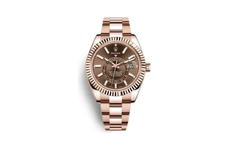 Rolex Sky-Dweller Everose / Chocolate