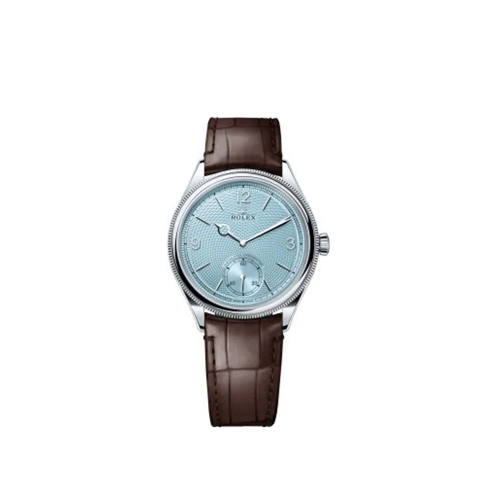 Rolex Perpetual 1908 39 Platinum / Ice Blue