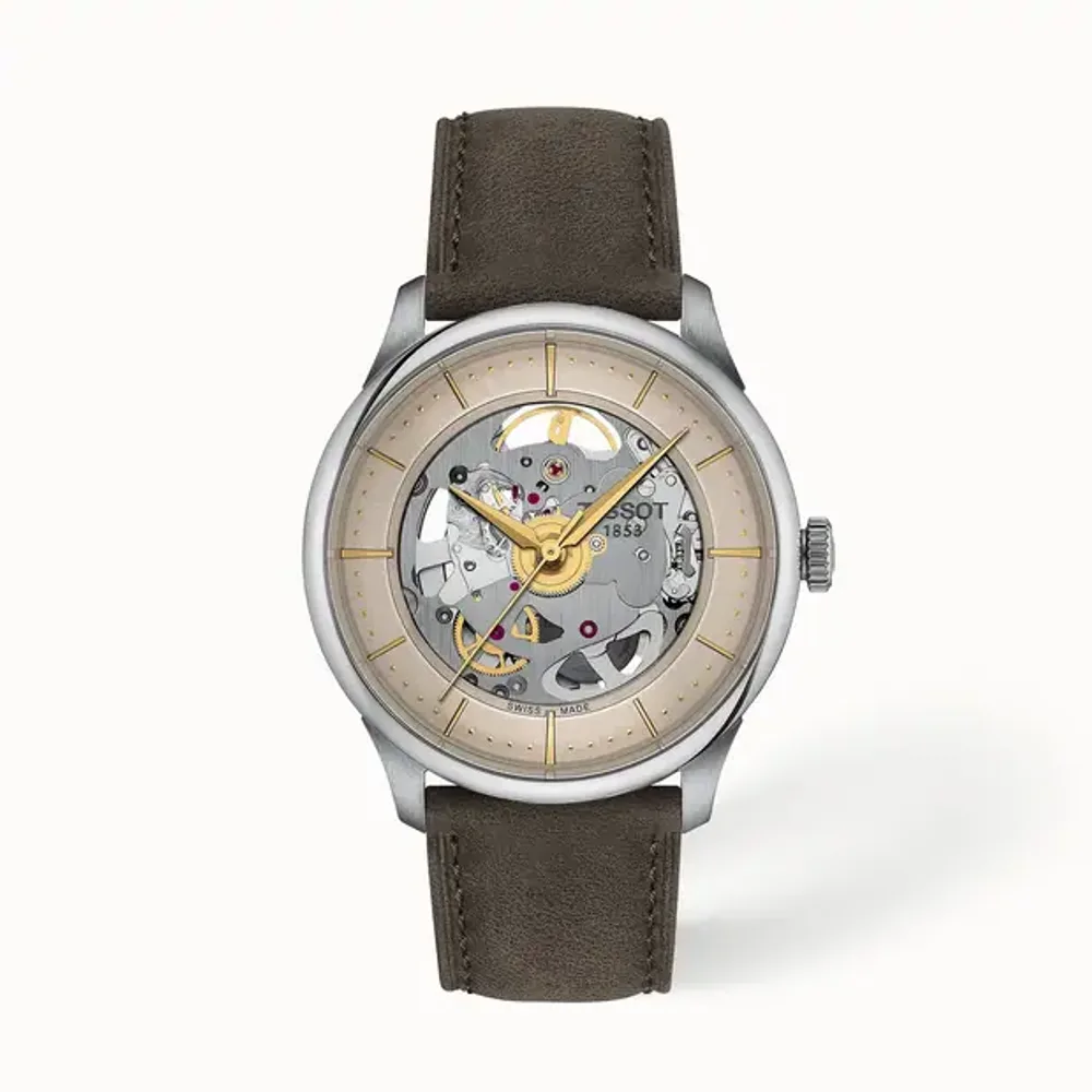 Tissot Chemin Des Tourelles Skeleton 39mm