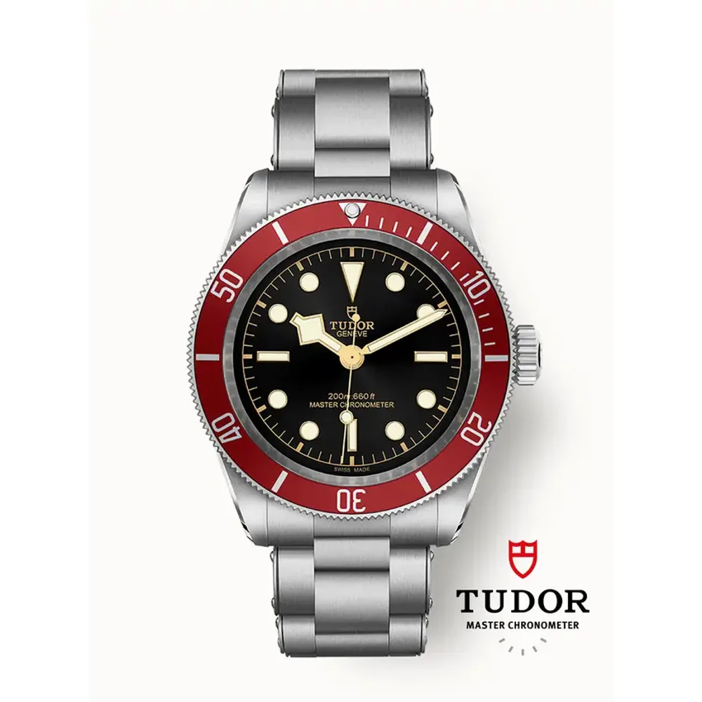 Tudor Black Bay, 41mm steel case, Steel bracelet